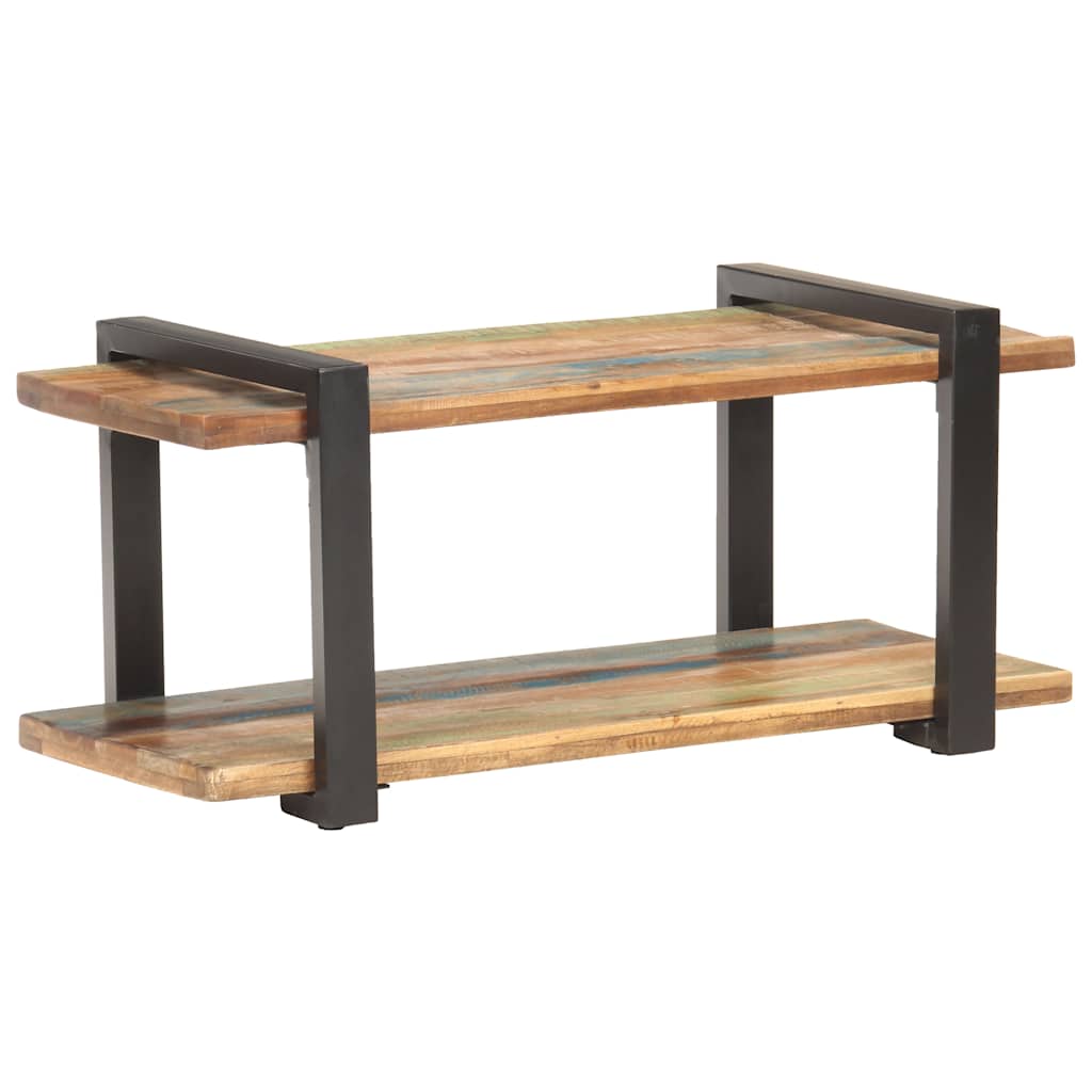 Meuble TV 90x40x40 cm Bois de récupération massif - XIOS