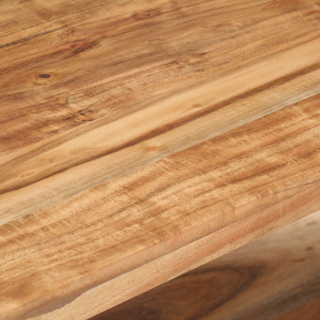 Meuble TV 90x40x40 cm Bois d'acacia solide - XIOS