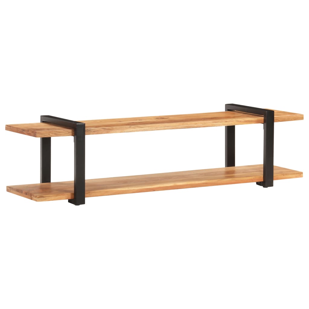 Meuble TV 160x40x40 cm Bois d'acacia massif Meubles TV vidaXL   