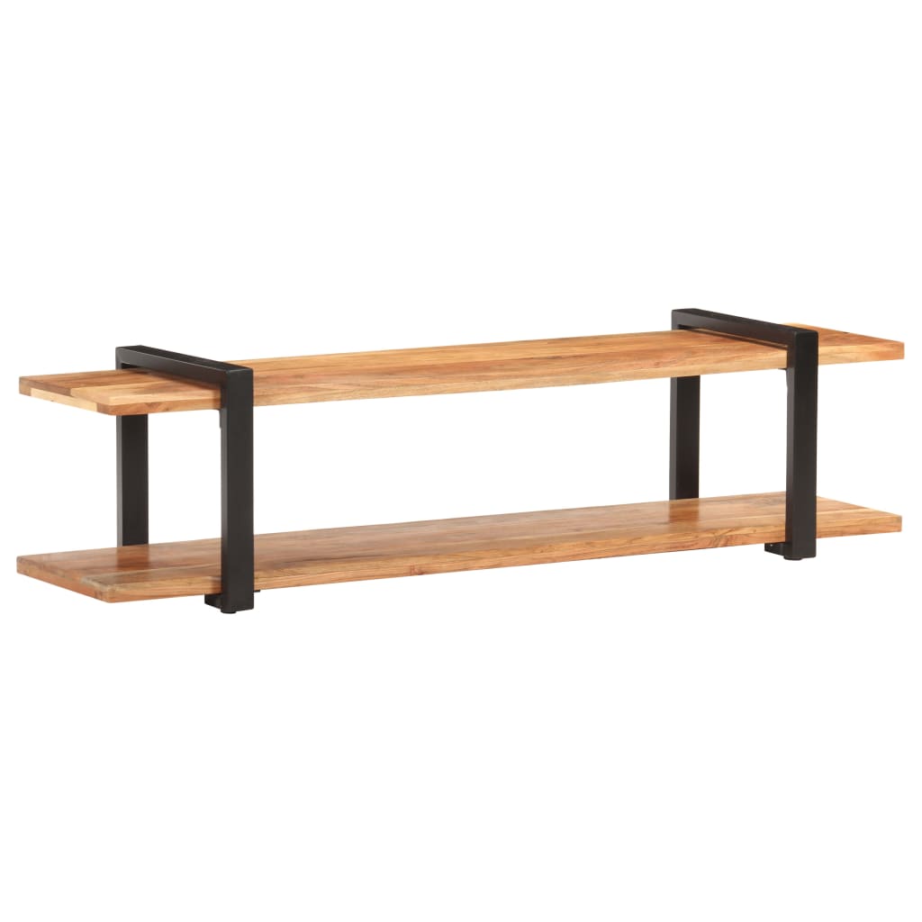 Meuble TV 160x40x40 cm Bois d'acacia massif Meubles TV vidaXL   