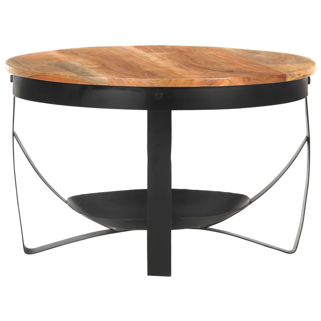 Table basse Ø68x43 cm Bois d'acacia solide - XIOS