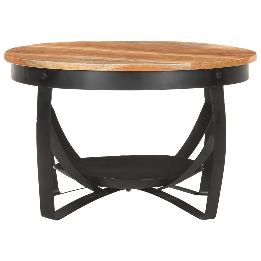 Table basse Ø68x43 cm Bois d'acacia solide - XIOS