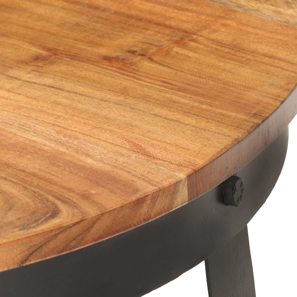 Table basse Ø68x43 cm Bois d'acacia solide - XIOS
