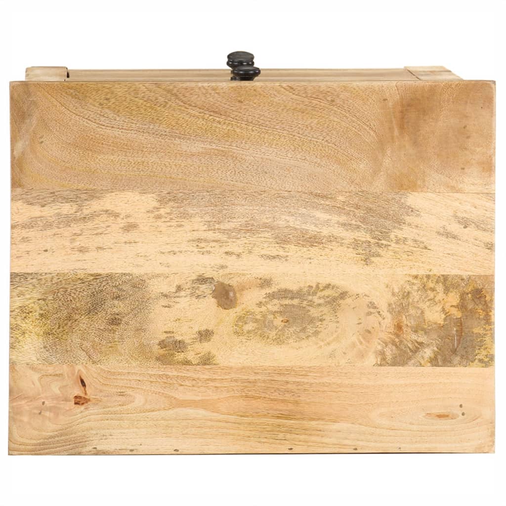 Table de chevet 45x35x60 cm Bois de manguier massif - XIOS