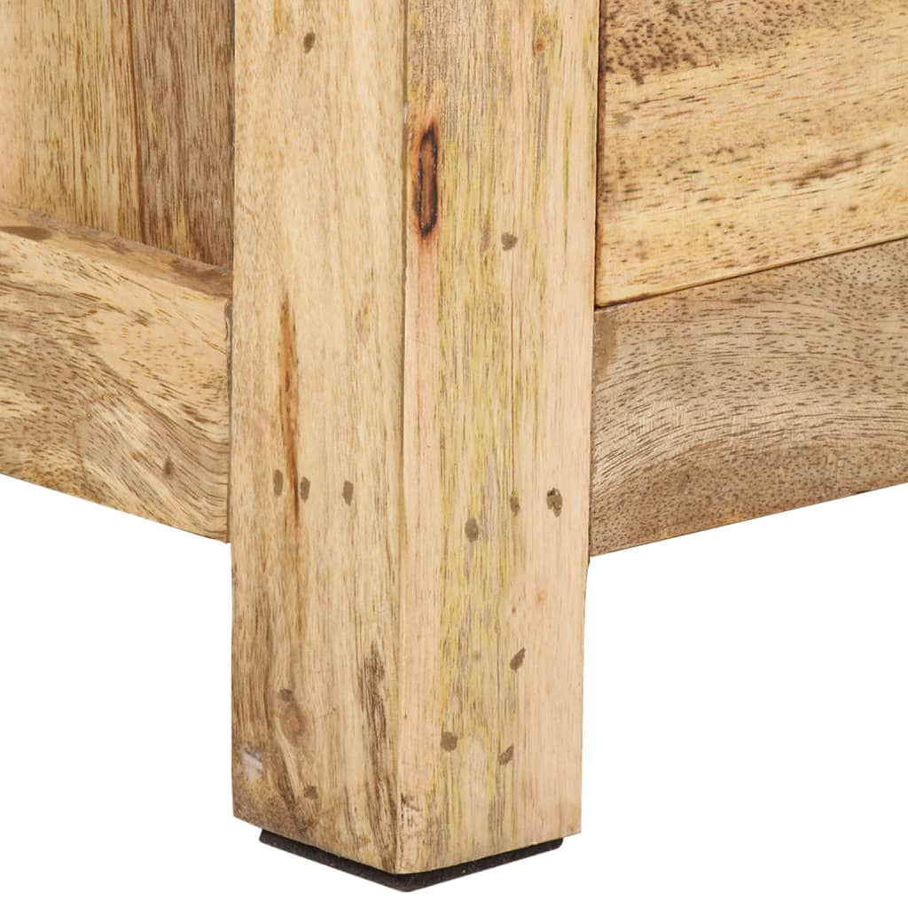 Table de chevet 45x35x60 cm Bois de manguier massif - XIOS