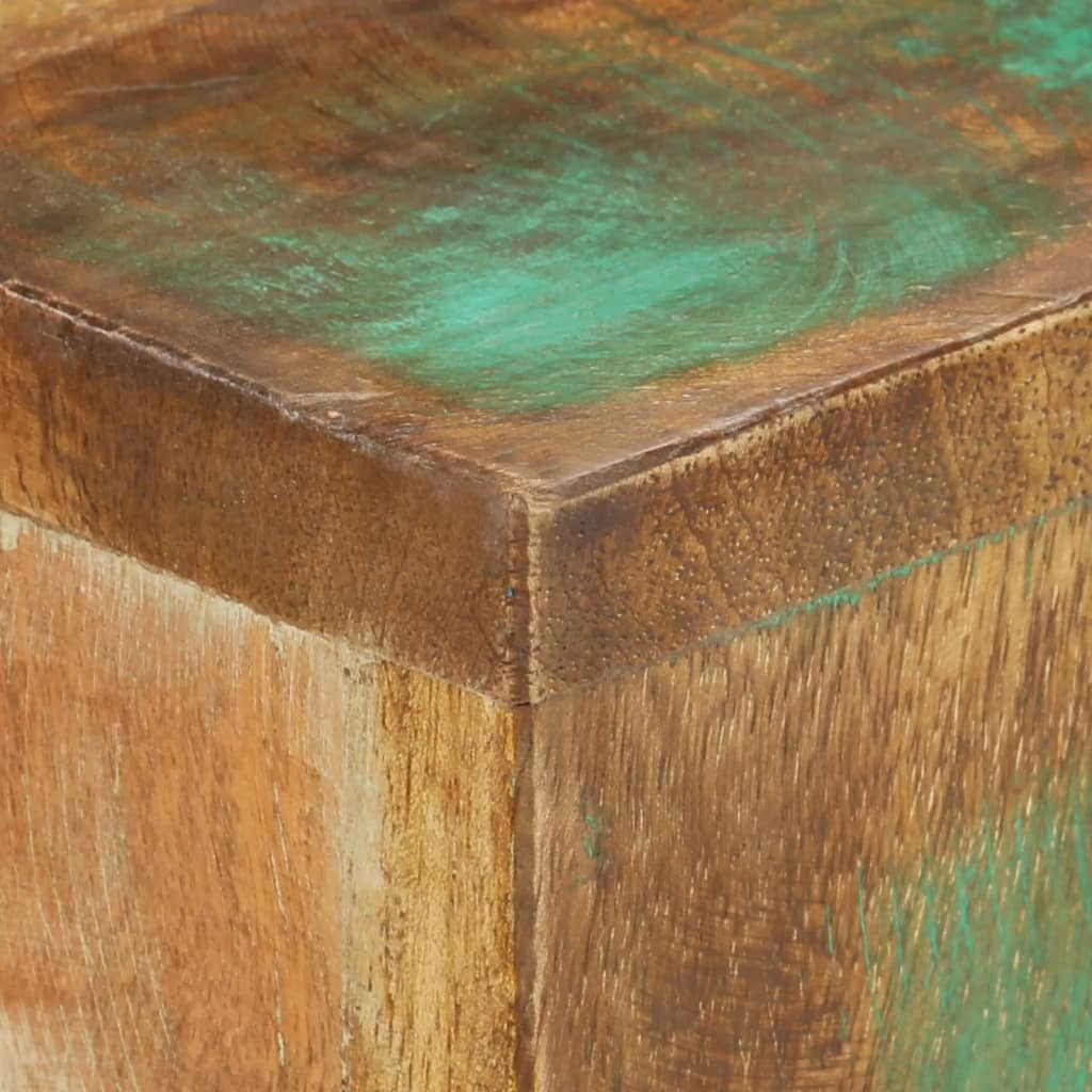 Table console 120x30x75 cm Bois de récupération massif - XIOS