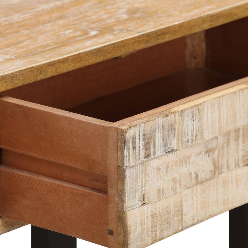 Table console 100x30x75 cm Bois de manguier massif - XIOS