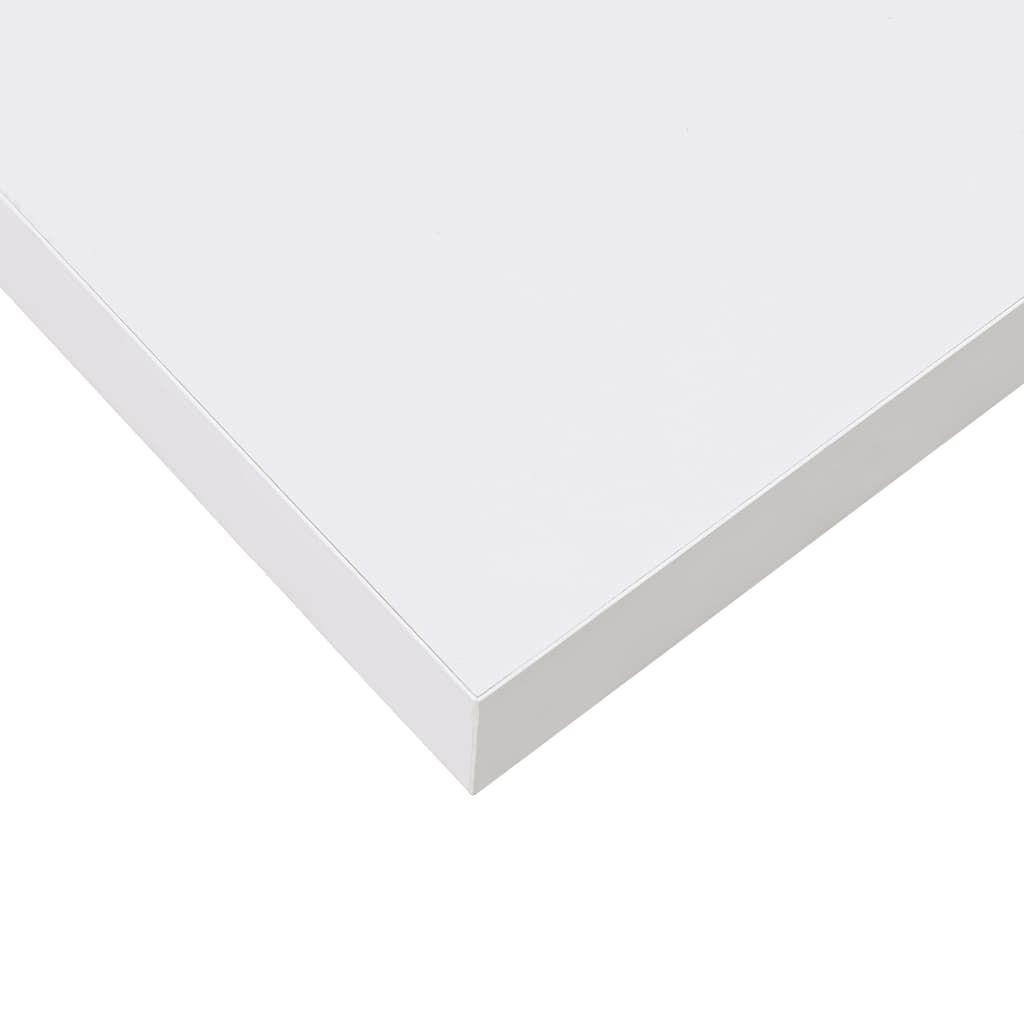 Étagère murale flottante Blanc brillant 23x23,5x3,8 cm MDF - XIOS