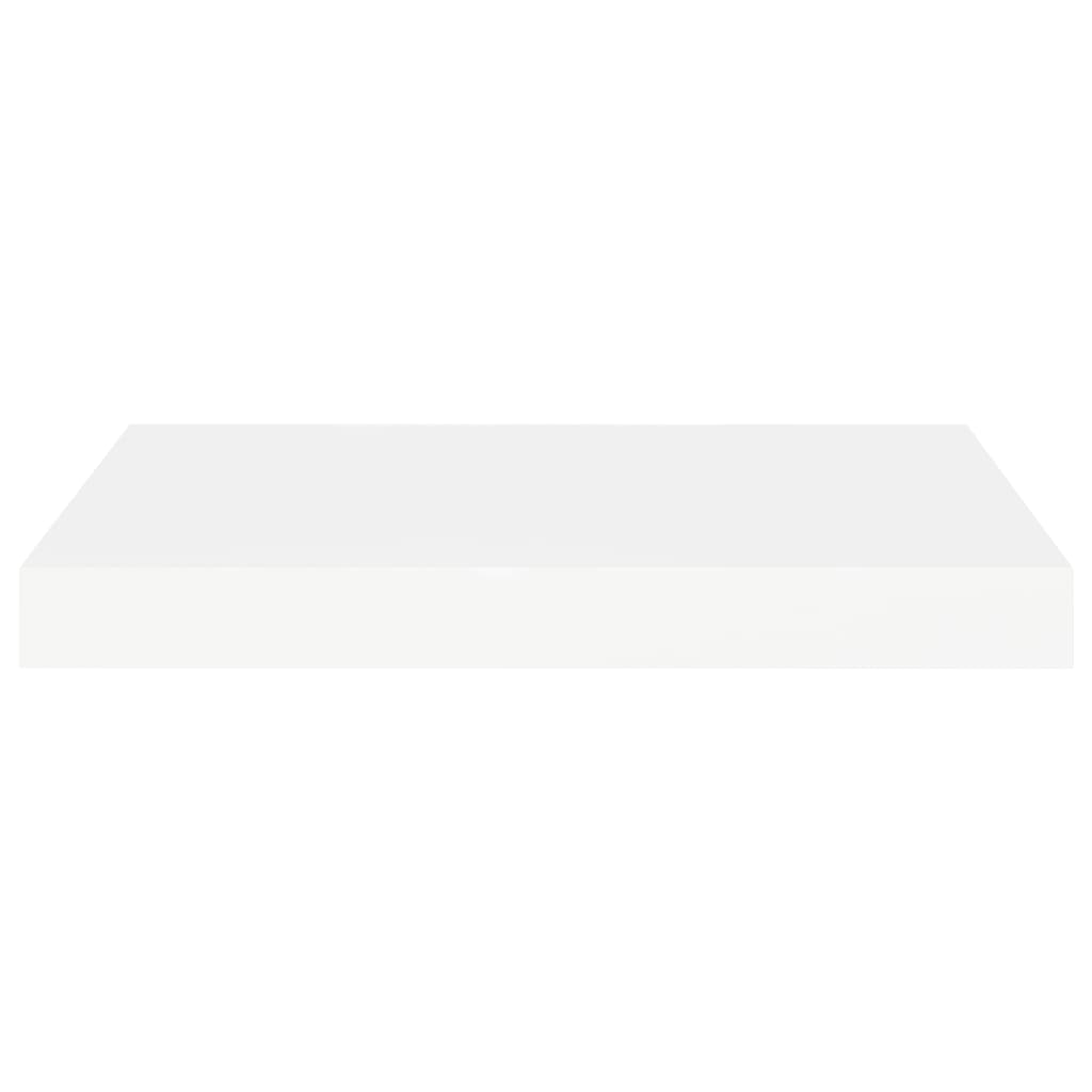 Étagères murales flottantes 2 pcs blanc 40x23x3,8 cm MDF - XIOS