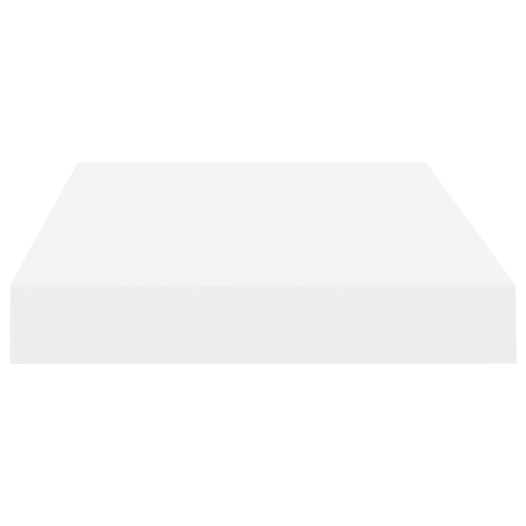 Étagères murales flottantes 4 pcs blanc 40x23x3,8 cm MDF - XIOS