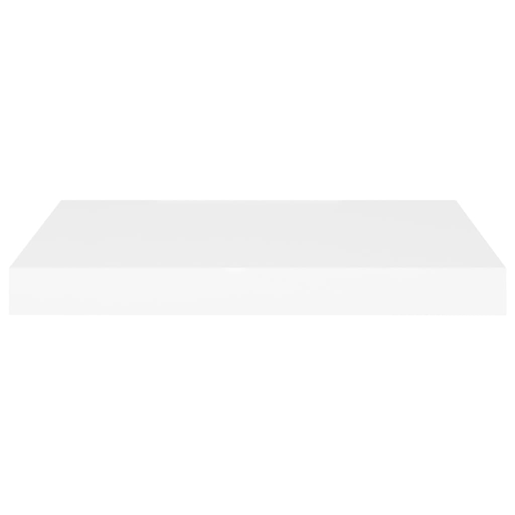 Étagères murales flottantes 2 pcs blanc 50x23x3,8 cm MDF - XIOS