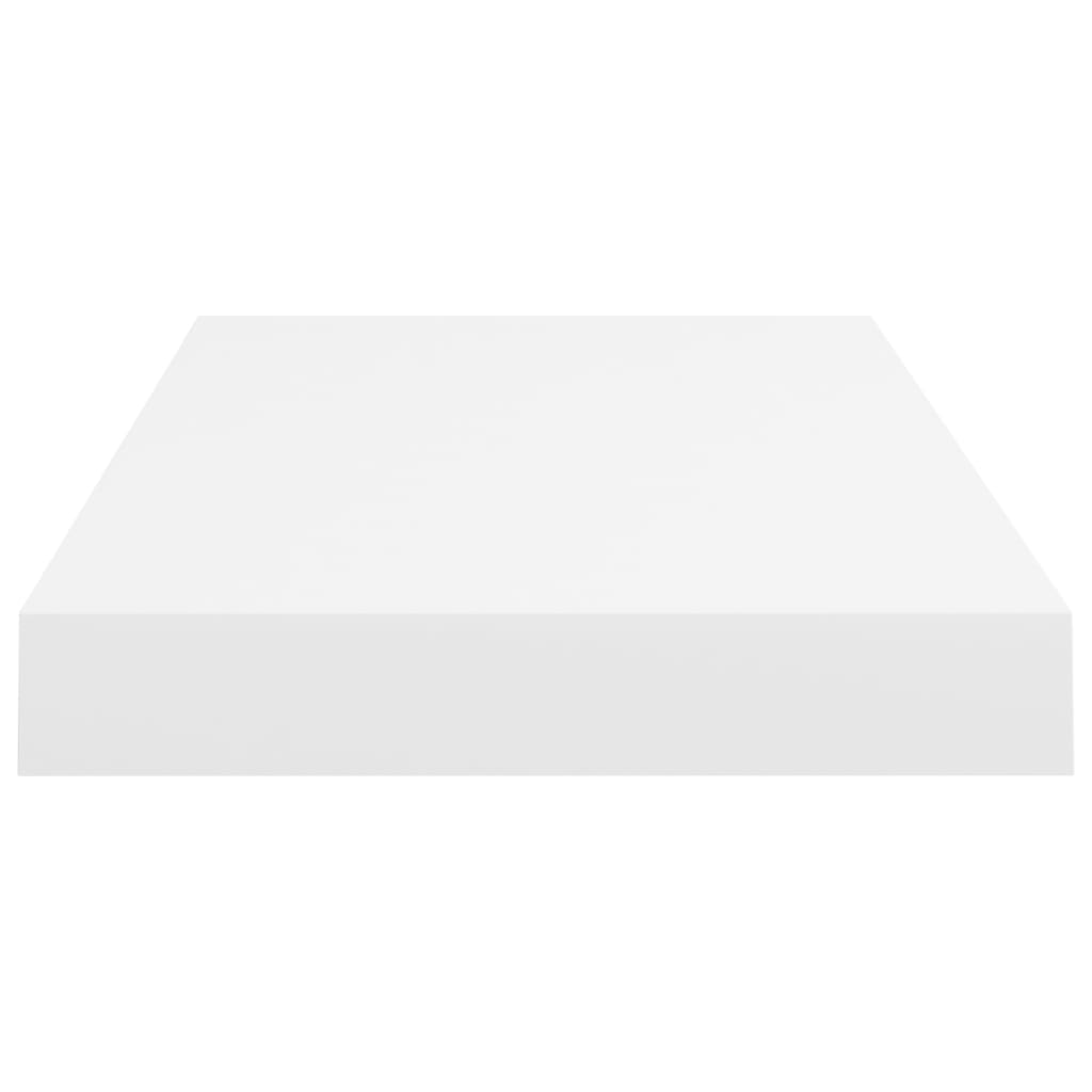 Étagères murales flottantes 2 pcs blanc 50x23x3,8 cm MDF - XIOS