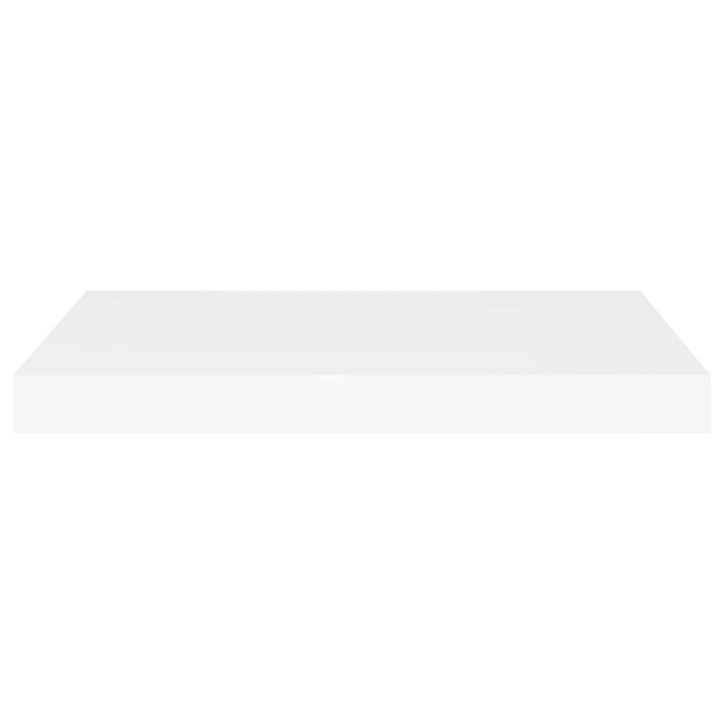 Étagères murales flottantes 2 pcs blanc 60x23,5x3,8 cm MDF - XIOS