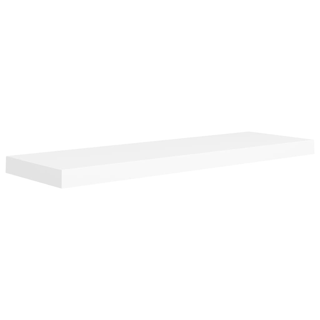 Étagères murales flottantes 4 pcs blanc 80x23,5x3,8 cm MDF - XIOS