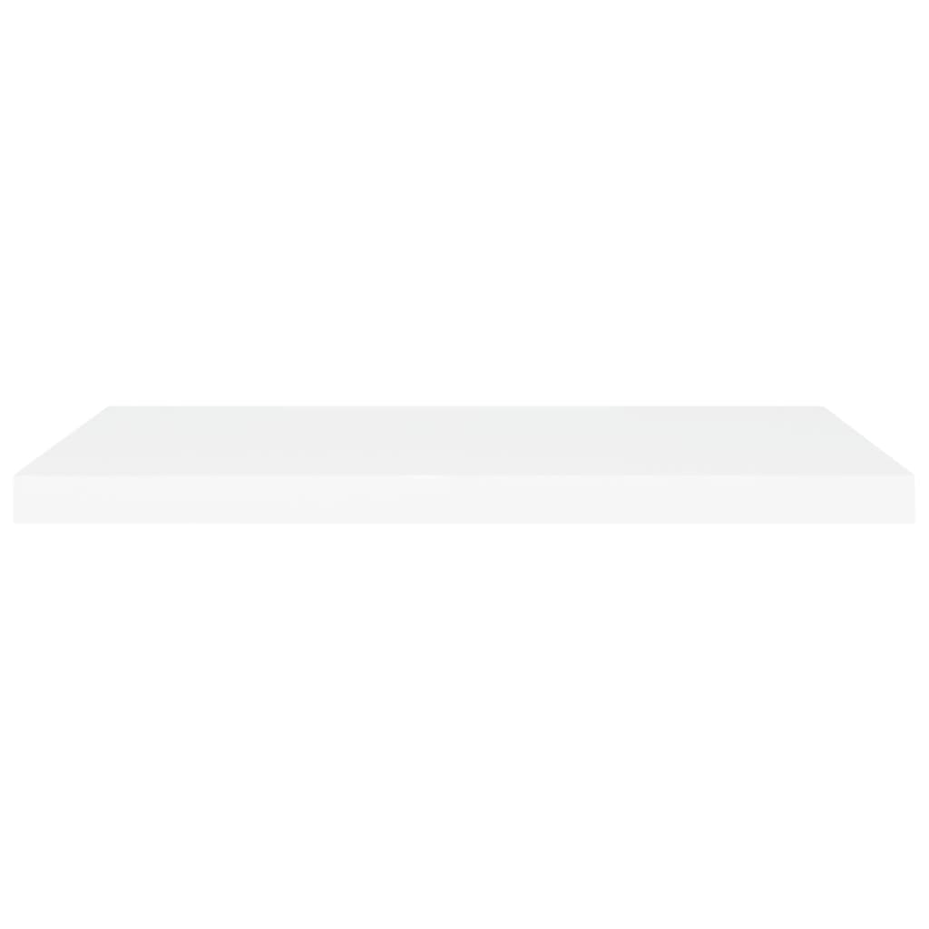 Étagères murales flottantes 4 pcs blanc 80x23,5x3,8 cm MDF - XIOS