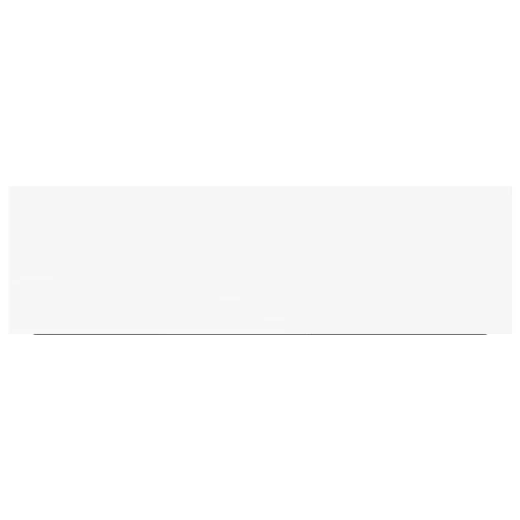 Étagères murales flottantes 4 pcs blanc 80x23,5x3,8 cm MDF - XIOS