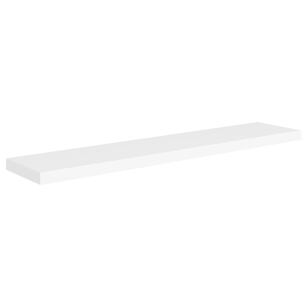 Étagères murales flottantes 4 pcs blanc 120x23,5x3,8 cm MDF Étagères murales & corniches vidaXL