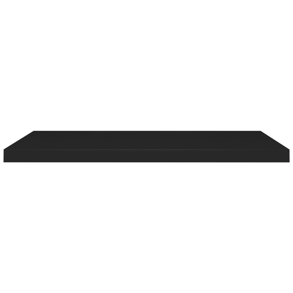 Étagère murale flottante noir 90x23,5x3,8 cm MDF - XIOS