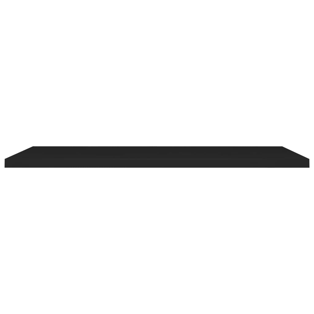Étagère murale flottante noir 120x23,5x3,8 cm MDF - XIOS