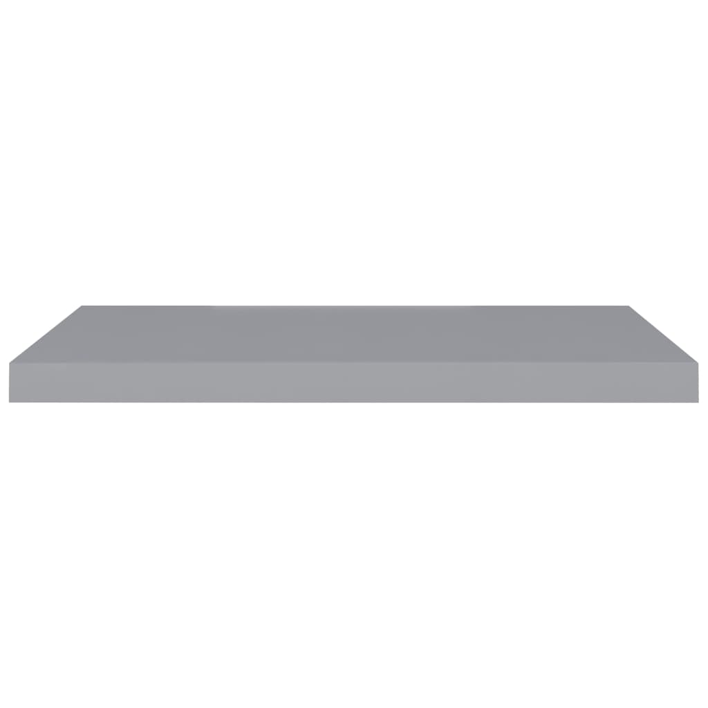 Étagère flottante murale gris 80x23,5x3,8 cm MDF - XIOS