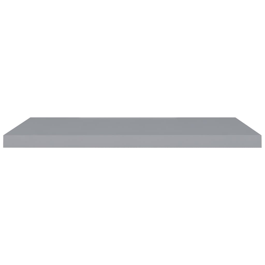 Étagère murale flottante gris 90x23,5x3,8 cm MDF - XIOS