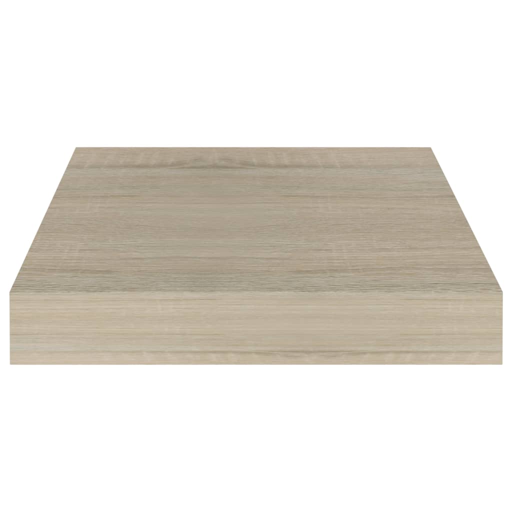 Étagères murales flottantes 4 pcs chêne 23x23,5x3,8 cm MDF - XIOS