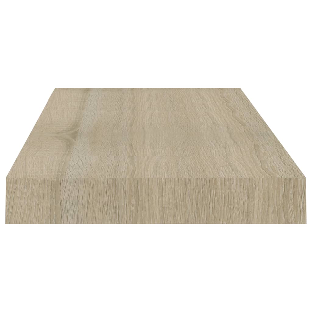 Étagère murale flottante chêne 50x23x3,8 cm MDF - XIOS