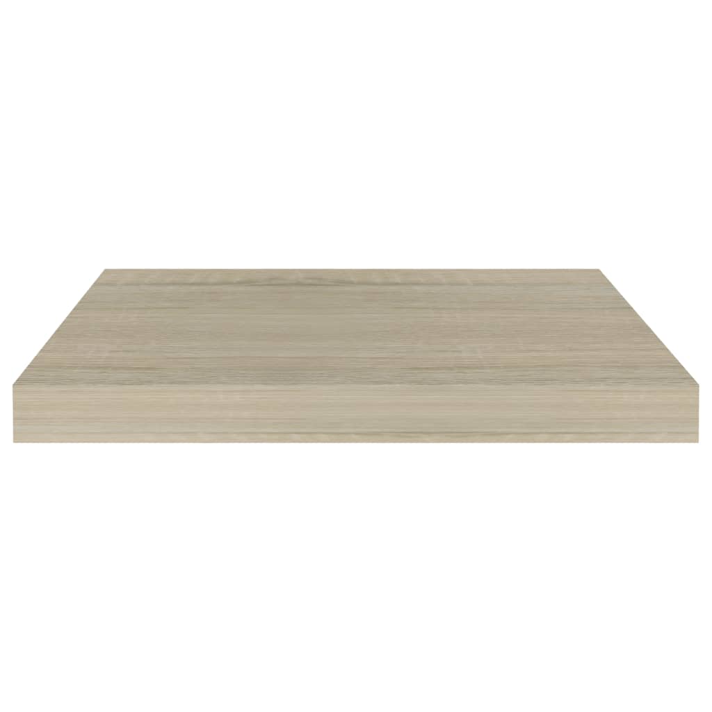 Étagères murales flottantes 2 pcs chêne 50x23x3,8 cm MDF - XIOS