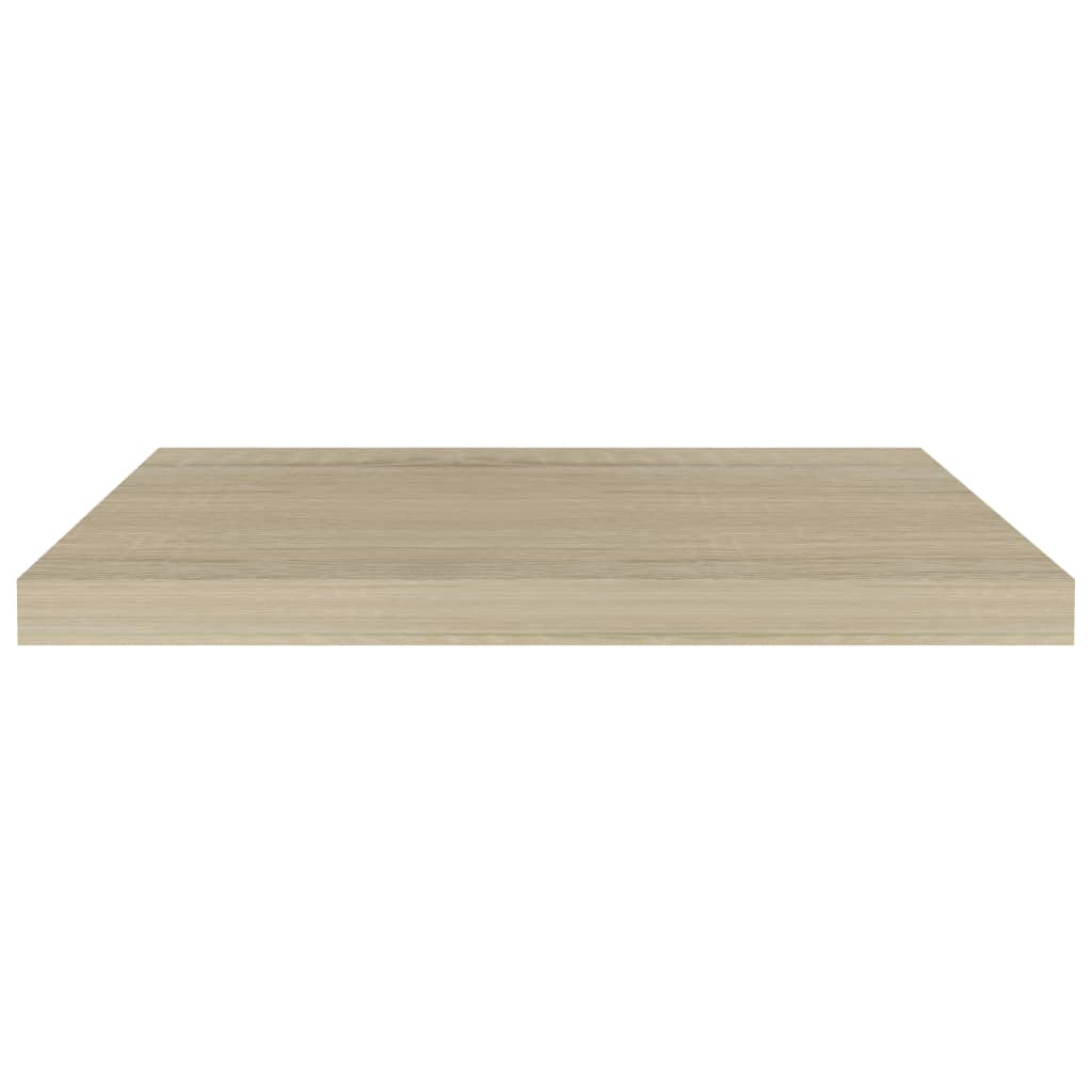 Étagères murales flottantes 4 pcs chêne 60x23,5x3,8 cm MDF - XIOS