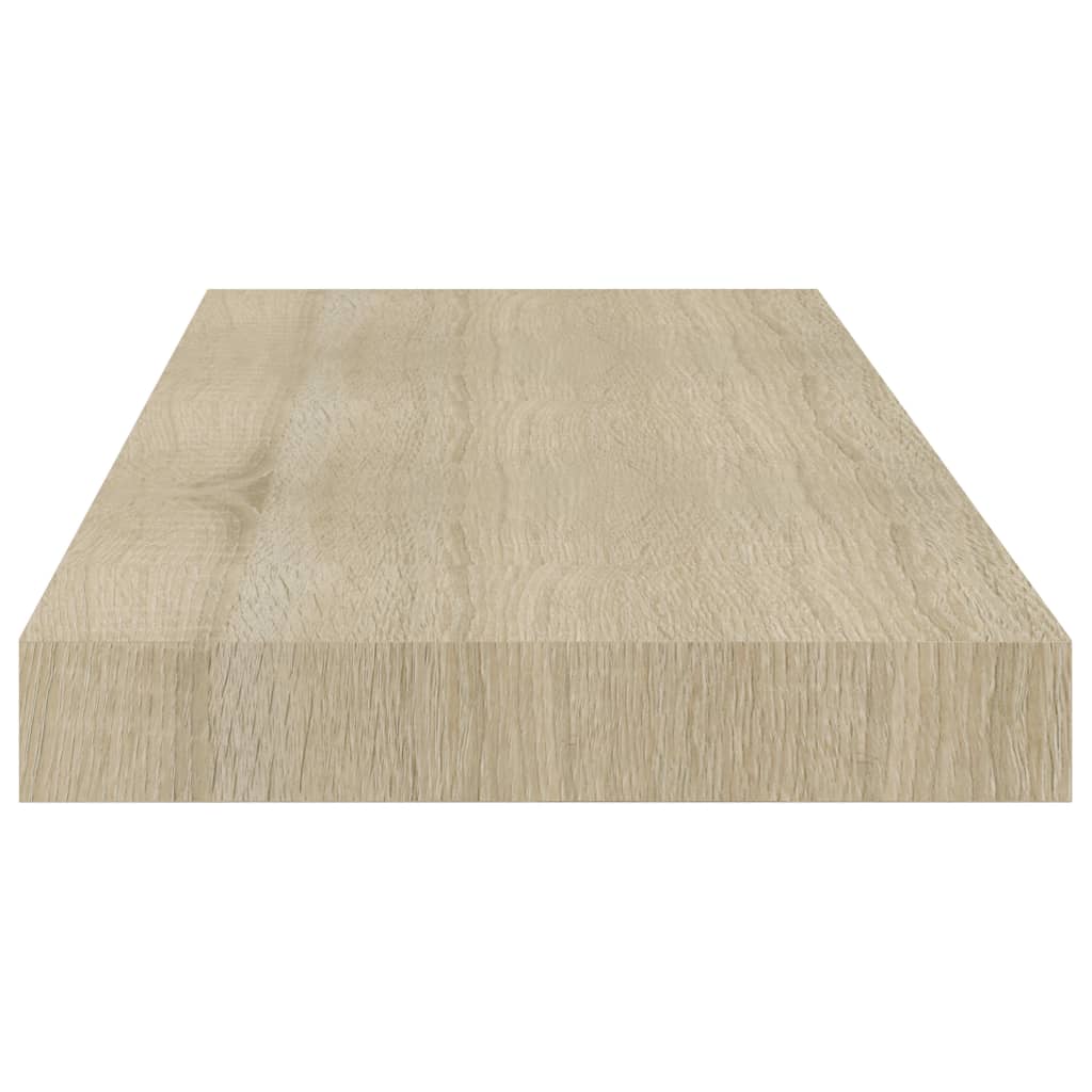 Étagères murales flottantes 4 pcs chêne 60x23,5x3,8 cm MDF - XIOS