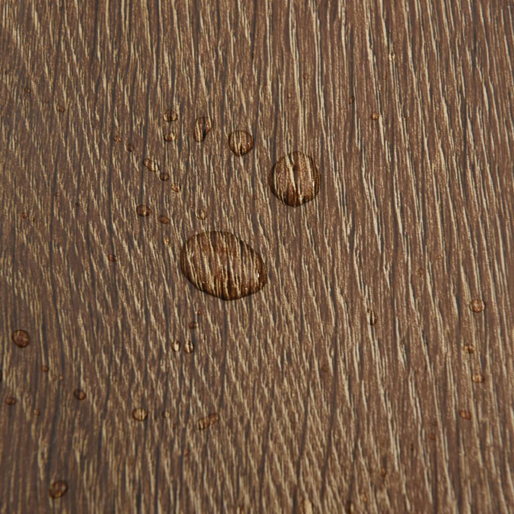 Dalles de plancher autoadhésives 55 pcs PVC 5,11 m² marron Tapis & revêtements de sol vidaXL