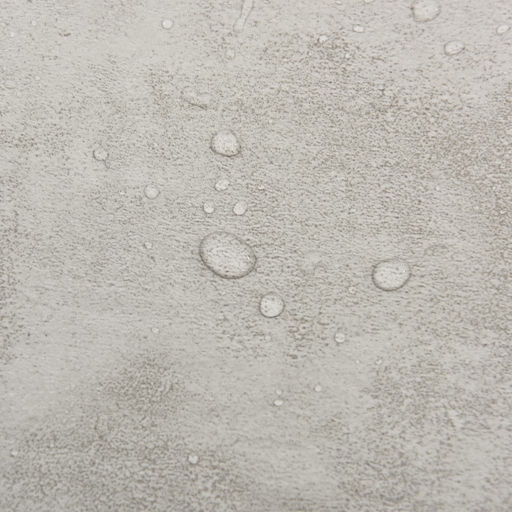 Dalles de plancher autoadhésives 55 pcs PVC 5,11 m² gris clair Tapis & revêtements de sol vidaXL