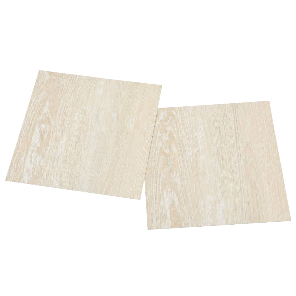 Dalles de plancher autoadhésives 55 pcs PVC 5,11 m² beige Tapis & revêtements de sol vidaXL