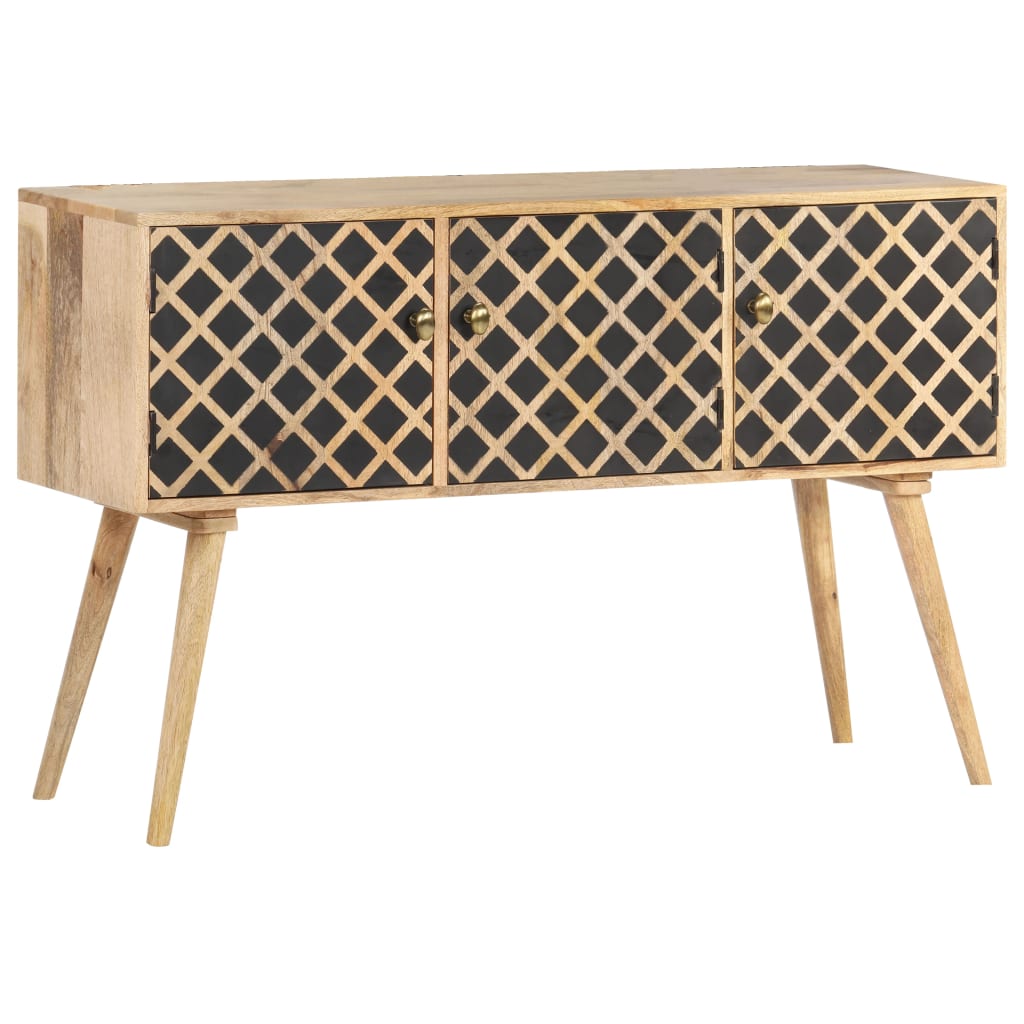 Buffet 118x35x75 cm Bois de manguier massif - XIOS