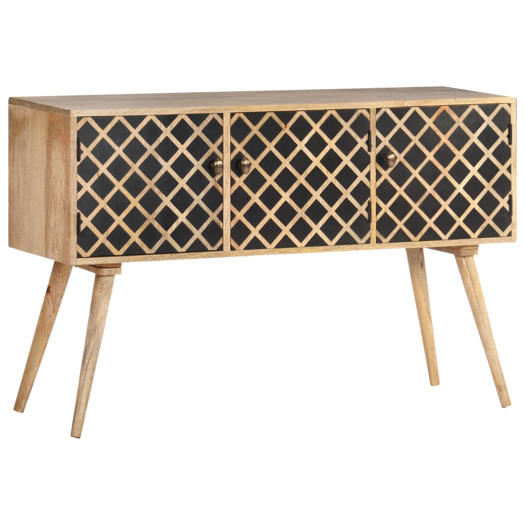 Buffet 118x35x75 cm Bois de manguier massif - XIOS
