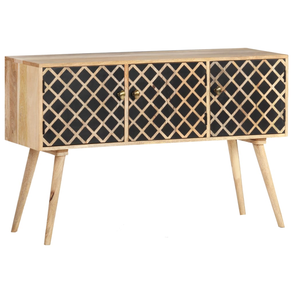 Buffet 118x35x75 cm Bois de manguier massif - XIOS