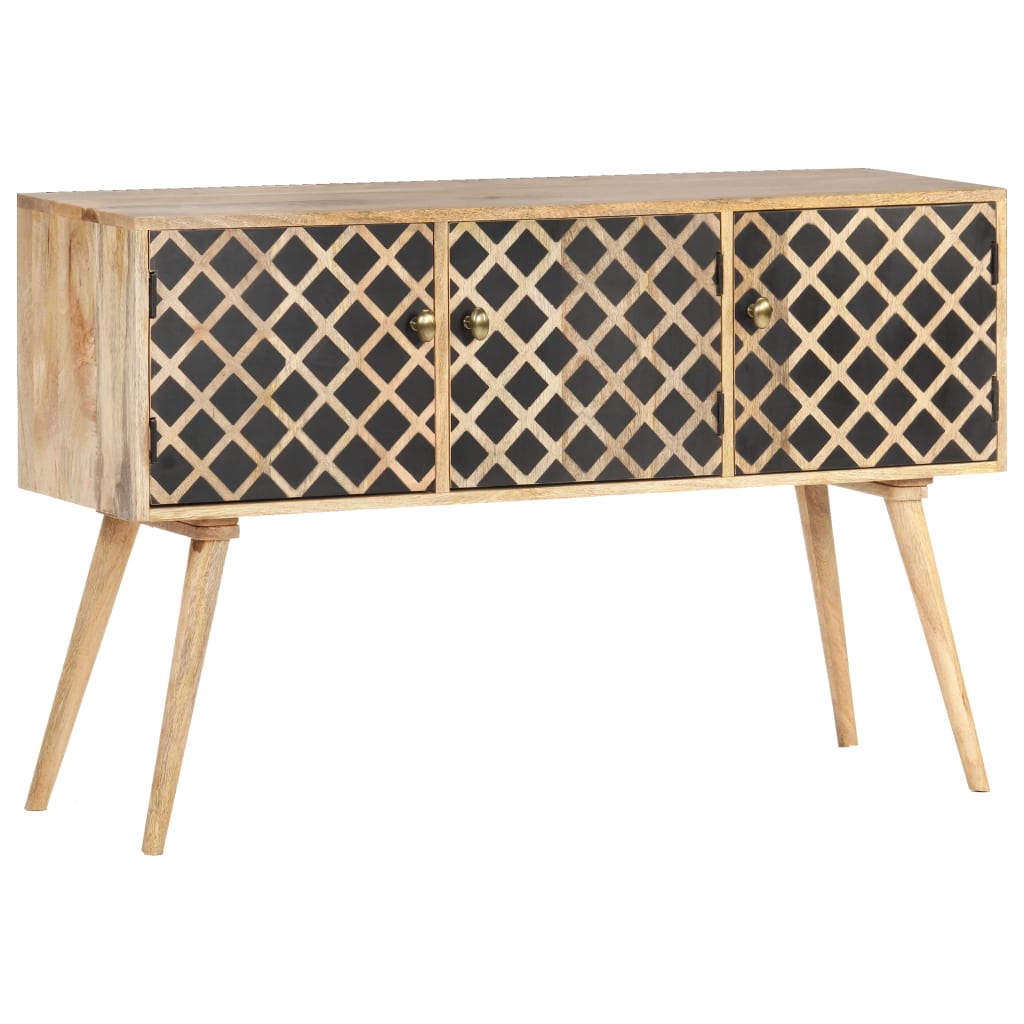 Buffet 118x35x75 cm Bois de manguier massif - XIOS