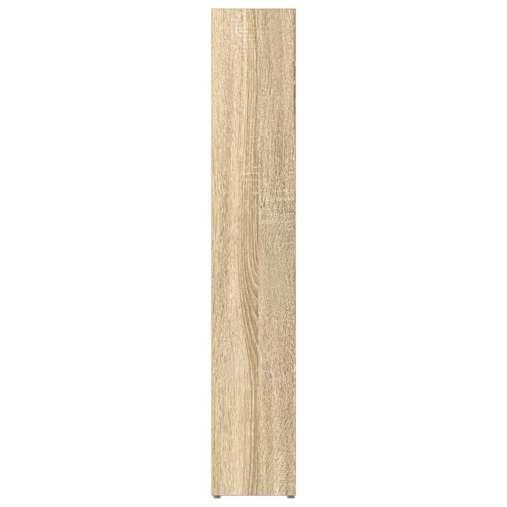 Armoires à CD 2 pcs Chêne sonoma 21x16x93,5 cm Aggloméré - XIOS