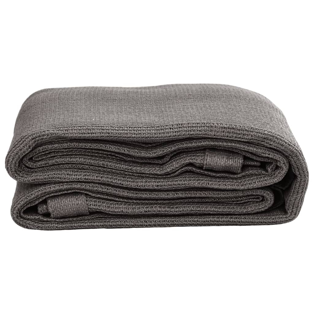 Tapis de tente 400x400 cm Anthracite Accessoires de tente vidaXL
