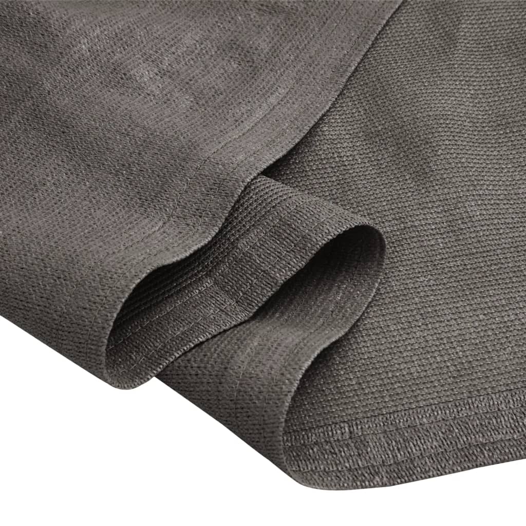 Tapis de tente 400x400 cm Anthracite Accessoires de tente vidaXL