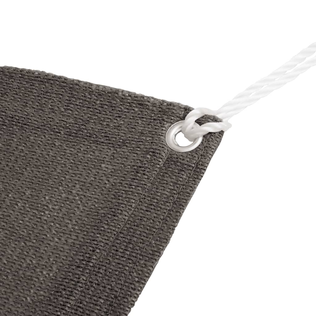 Tapis de tente 400x400 cm Anthracite Accessoires de tente vidaXL