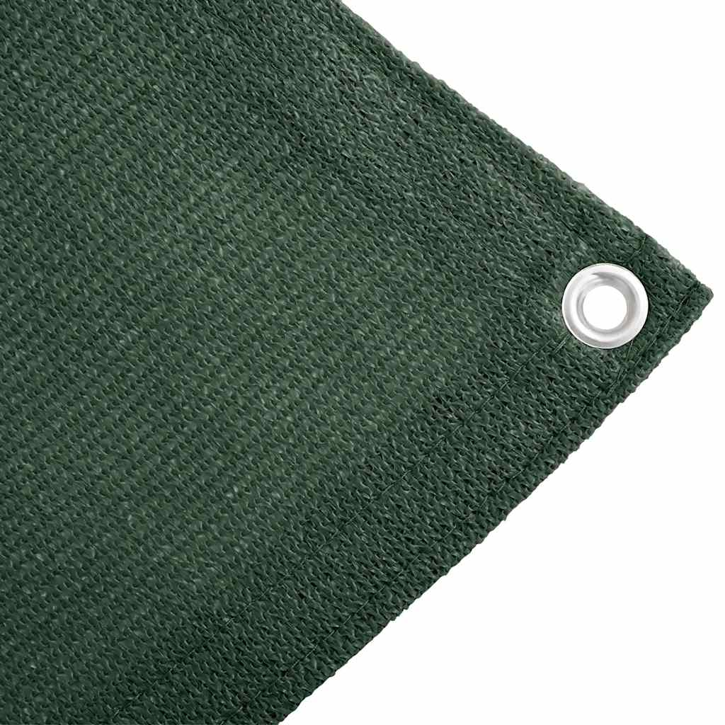 Tapis de tente 400x800 cm Vert foncé PEHD Accessoires de tente vidaXL