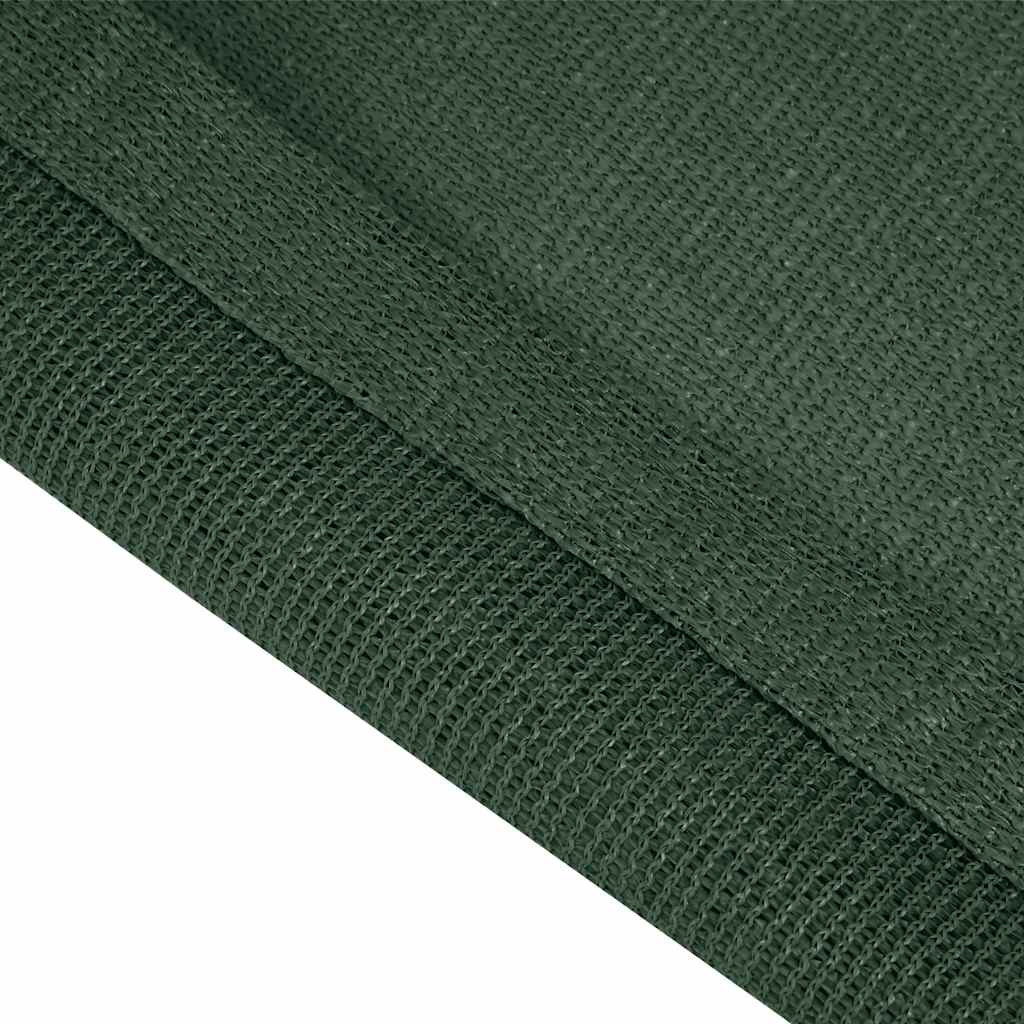 Tapis de tente 400x800 cm Vert foncé PEHD Accessoires de tente vidaXL
