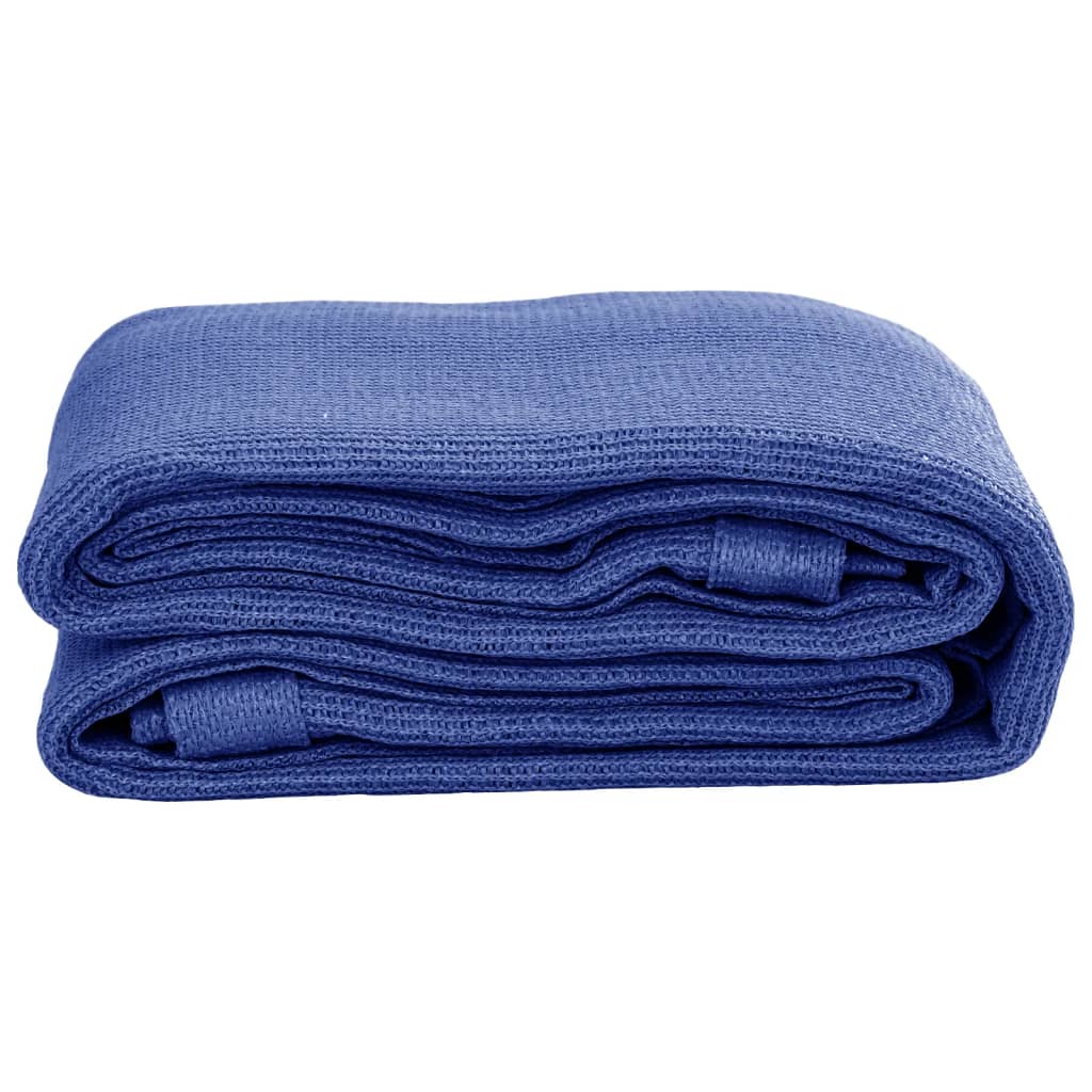 Tapis de tente 300x400 cm Bleu PEHD Accessoires de tente vidaXL