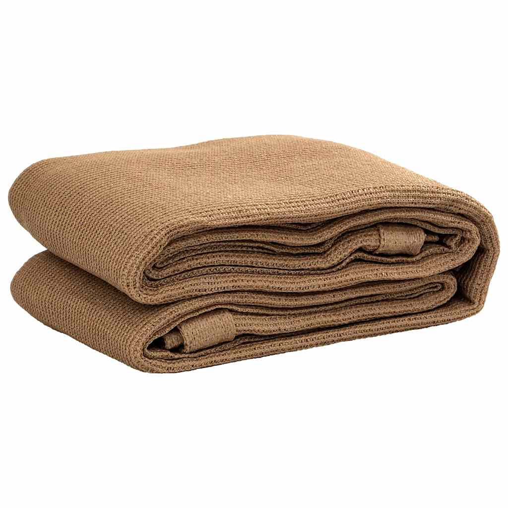Tapis de tente 250x550 cm Taupe Accessoires de tente vidaXL