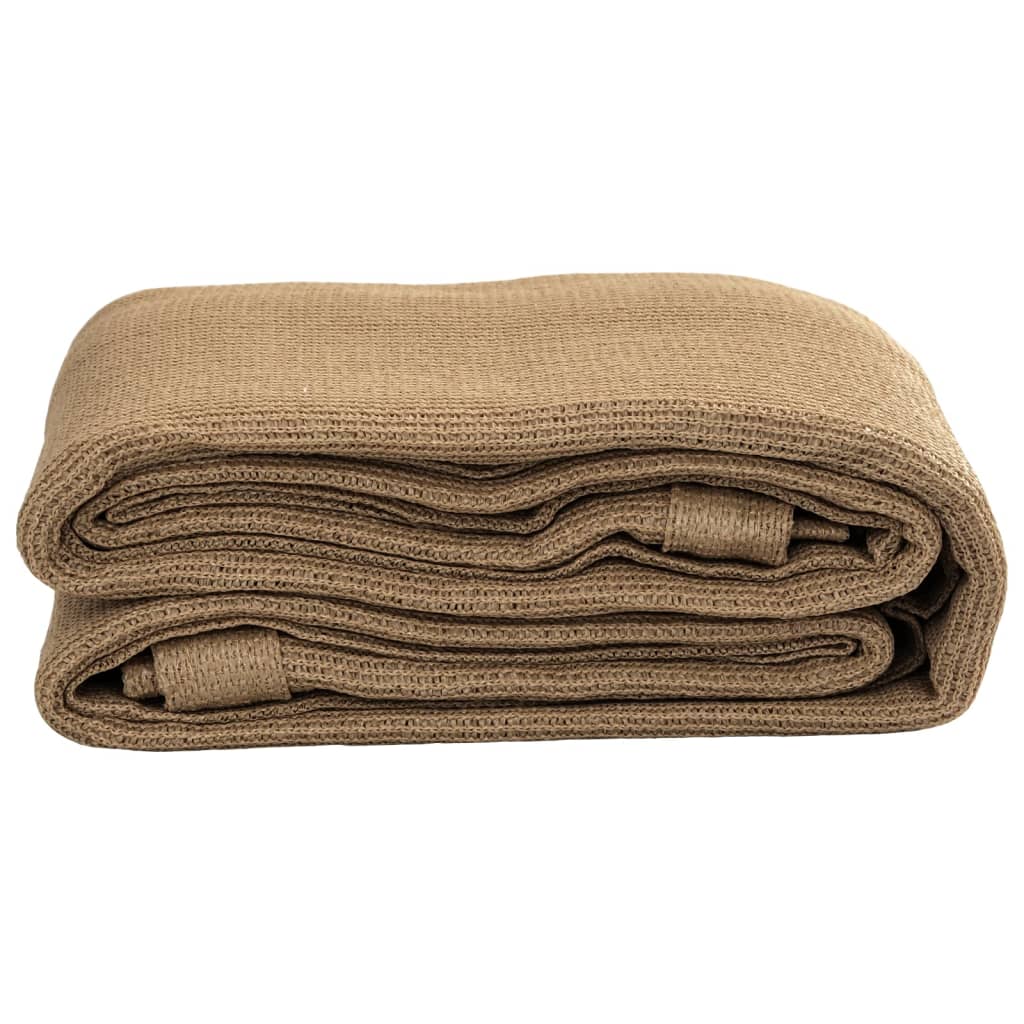 Tapis de tente 300x600 cm Taupe Accessoires de tente vidaXL