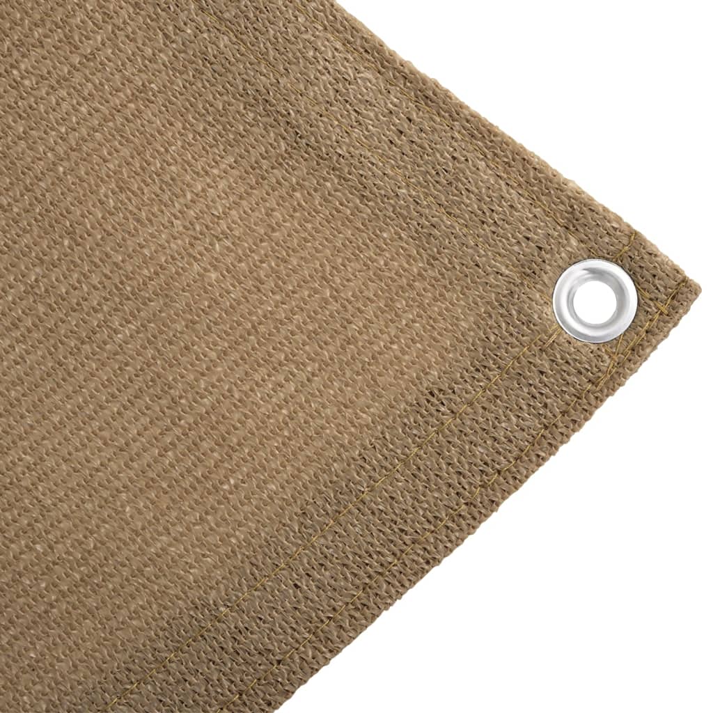 Tapis de tente 300x600 cm Taupe Accessoires de tente vidaXL