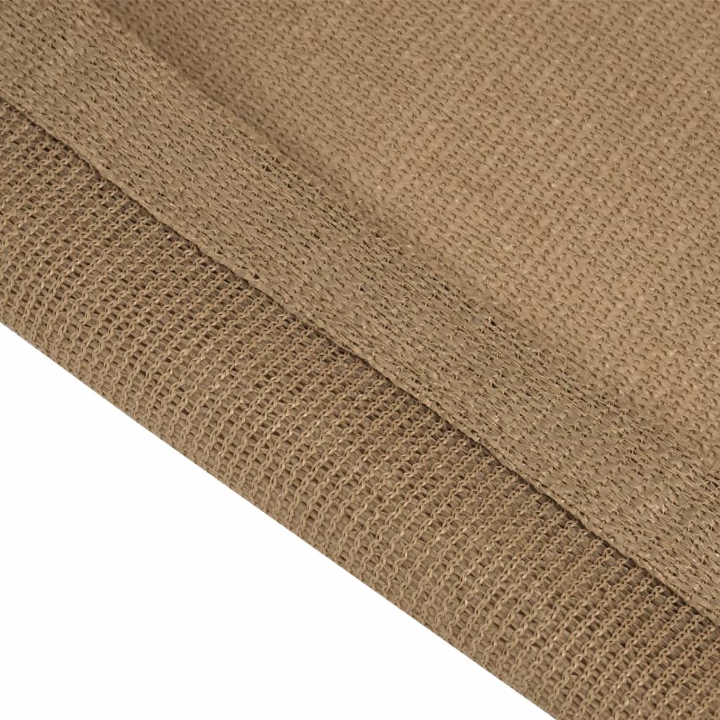 Tapis de tente 300x600 cm Taupe Accessoires de tente vidaXL