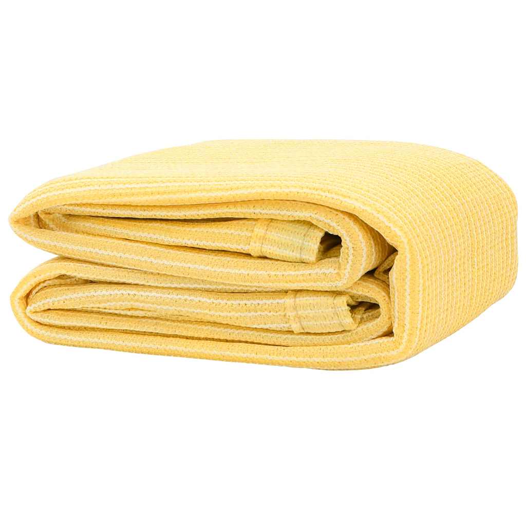 Tapis de tente 400x600 cm Beige Accessoires de tente vidaXL