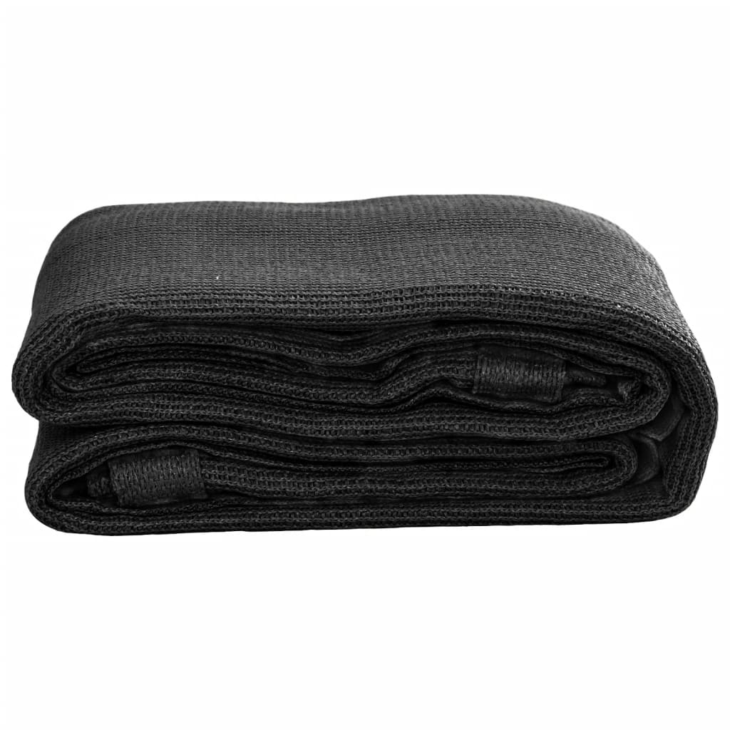 Tapis de tente 200x300 cm Noir Accessoires de tente vidaXL